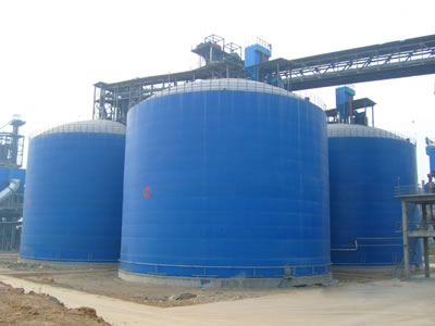 独山子水泥钢板库改造