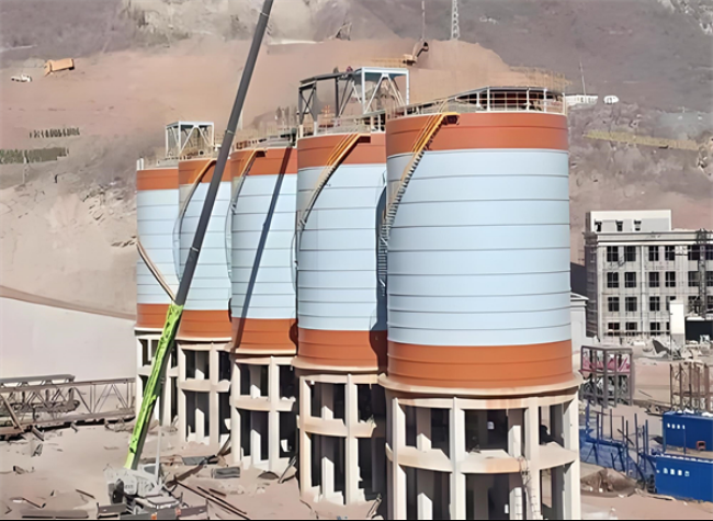 独山子高架钢板仓